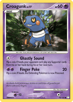 Croagunk Mysterious Treasures #78
