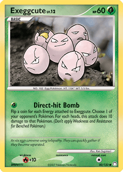 Exeggcute Mysterious Treasures #82