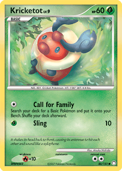 Kricketot Mysterious Treasures #86