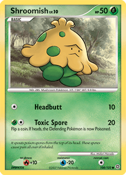 Shroomish Secret Wonders #108