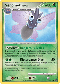 Venomoth Secret Wonders #73