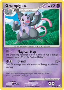 Grumpig Legends Awakened #56