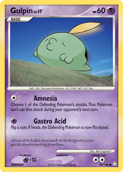 Gulpin Legends Awakened #98