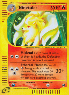 Ninetales Expedition Base Set #21