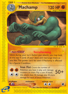 Machamp Expedition Base Set #51