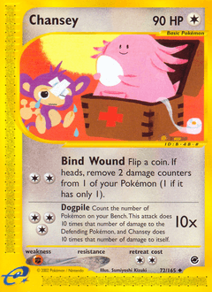 Chansey Expedition Base Set #72