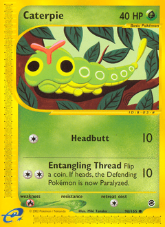 Caterpie Expedition Base Set #96
