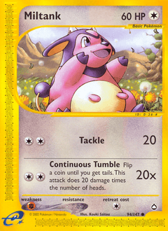 Miltank Aquapolis #94
