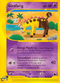Girafarig Skyridge #58