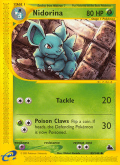 Nidorina Skyridge #83