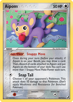 Aipom Unseen Forces #34
