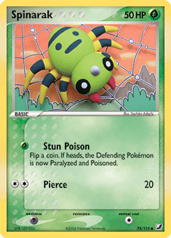 Spinarak Unseen Forces #75