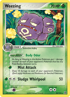Weezing Delta Species #33
