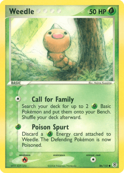 Weedle FireRed & LeafGreen #86