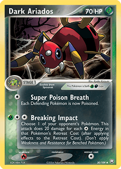 Dark Ariados Team Rocket Returns #30
