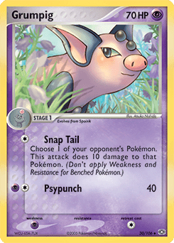 Grumpig Emerald #30