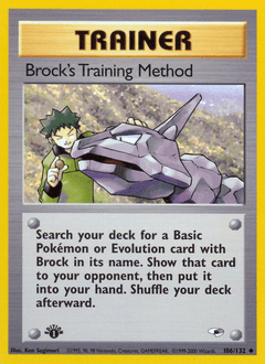 Brock's Training Method Gym Heroes #106