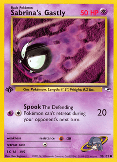 Sabrina's Gastly Gym Heroes #93