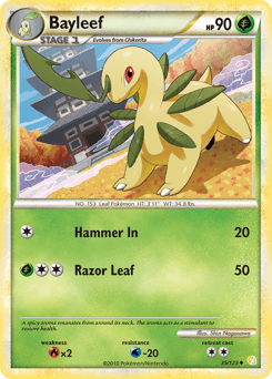 Bayleef HeartGold & SoulSilver #35