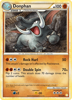 Donphan HeartGold & SoulSilver #40