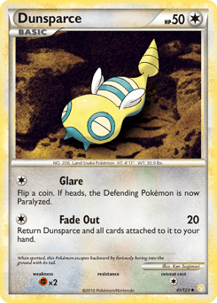 Dunsparce HeartGold & SoulSilver #41