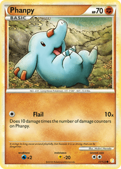 Phanpy HeartGold & SoulSilver #77
