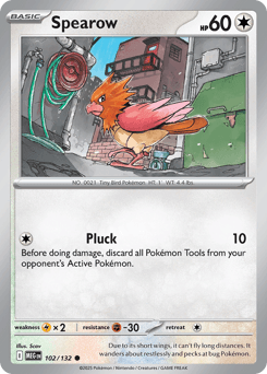 Spearow Mega Evolution #102