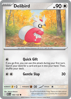 Delibird Mega Evolution #105