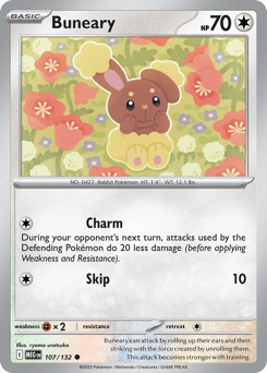 Buneary Mega Evolution #107