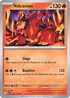 Volcanion Mega Evolution #25
