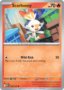 Scorbunny Mega Evolution #26
