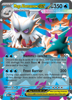 Mega Abomasnow ex Mega Evolution #36
