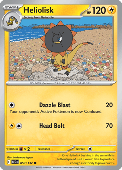 Heliolisk Mega Evolution #53