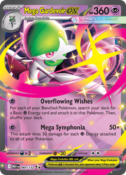 Mega Gardevoir ex Mega Evolution #60