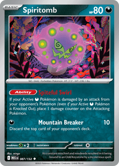Spiritomb Mega Evolution #87