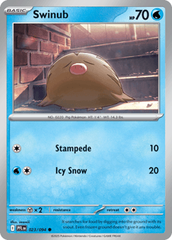 Swinub Phantasmal Flames #23