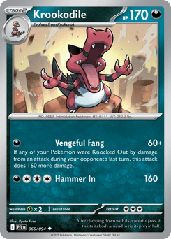 Krookodile Phantasmal Flames #66