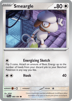 Smeargle Phantasmal Flames #80