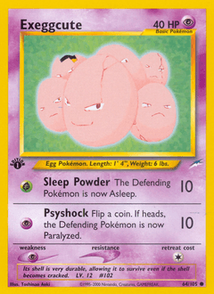 Exeggcute Neo Destiny #64