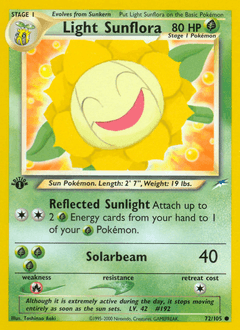 Light Sunflora Neo Destiny #72