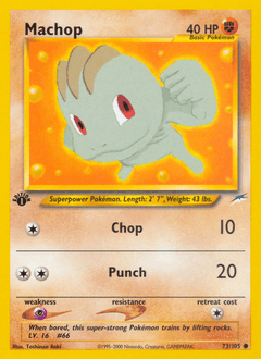 Machop Neo Destiny #73