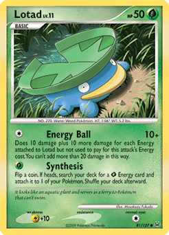 Lotad Platinum #81