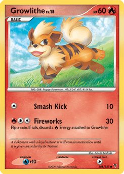 Growlithe Supreme Victors #108