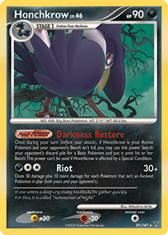 Honchkrow Supreme Victors #29