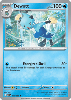 Dewott White Flare #22