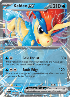 Keldeo ex White Flare #30