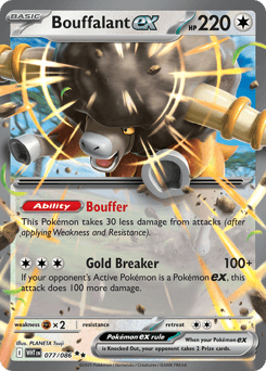 Bouffalant ex White Flare #77