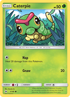 Caterpie Sun & Moon #1