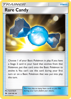 Rare Candy Sun & Moon #129