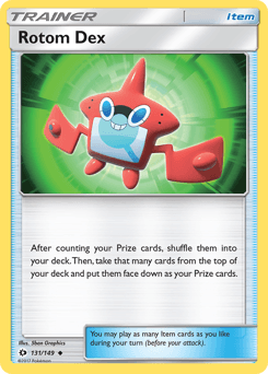 Rotom Dex Sun & Moon #131